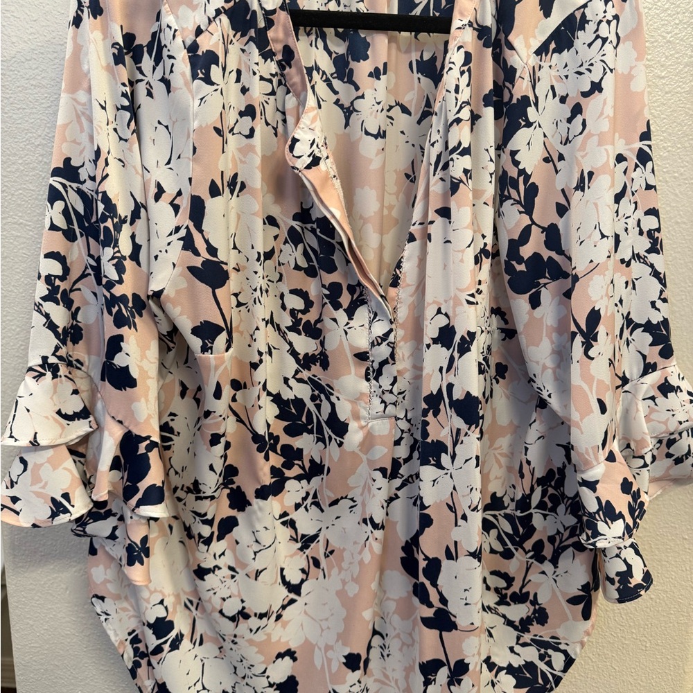 Liz Claiborne Floral Blouse